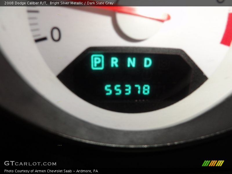 Bright Silver Metallic / Dark Slate Gray 2008 Dodge Caliber R/T
