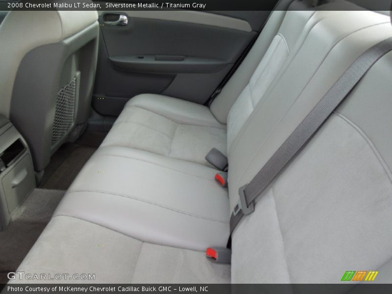 Silverstone Metallic / Titanium Gray 2008 Chevrolet Malibu LT Sedan