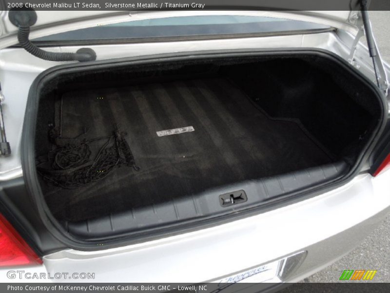 Silverstone Metallic / Titanium Gray 2008 Chevrolet Malibu LT Sedan