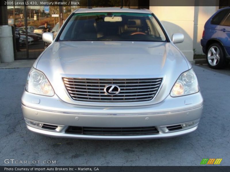 Mercury Metallic / Black 2006 Lexus LS 430