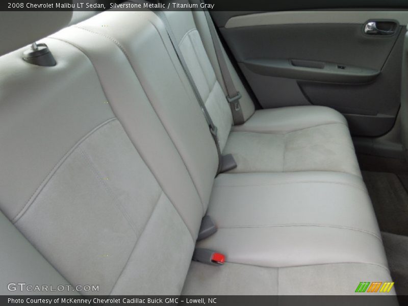 Silverstone Metallic / Titanium Gray 2008 Chevrolet Malibu LT Sedan