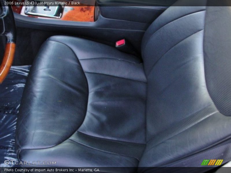 Mercury Metallic / Black 2006 Lexus LS 430