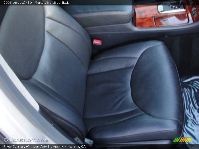 Mercury Metallic / Black 2006 Lexus LS 430