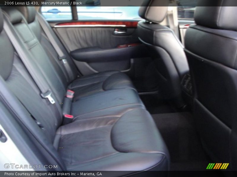 Mercury Metallic / Black 2006 Lexus LS 430