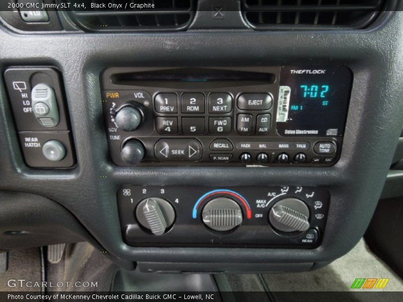 Black Onyx / Graphite 2000 GMC Jimmy SLT 4x4