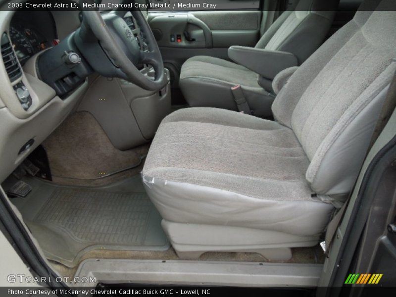 Medium Charcoal Gray Metallic / Medium Gray 2003 Chevrolet Astro LS