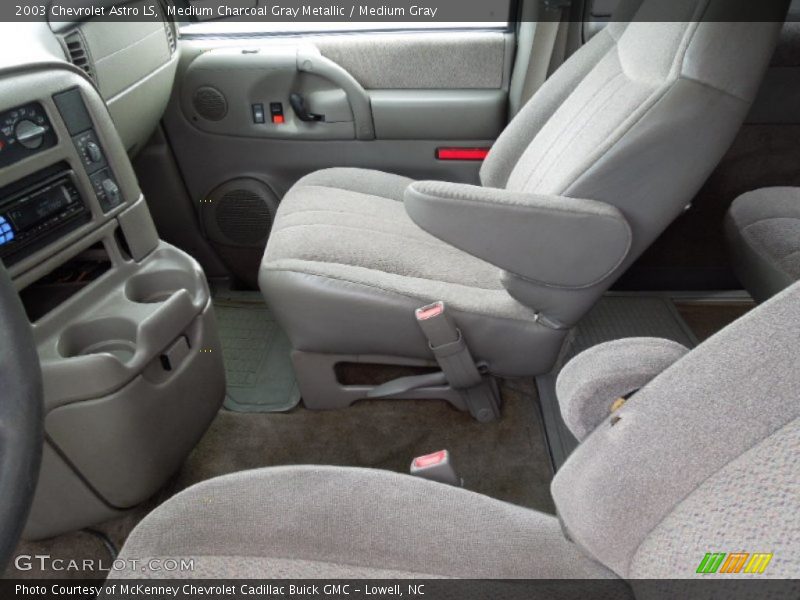 Medium Charcoal Gray Metallic / Medium Gray 2003 Chevrolet Astro LS