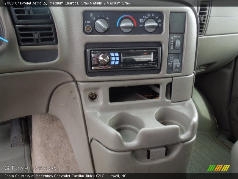 Medium Charcoal Gray Metallic / Medium Gray 2003 Chevrolet Astro LS