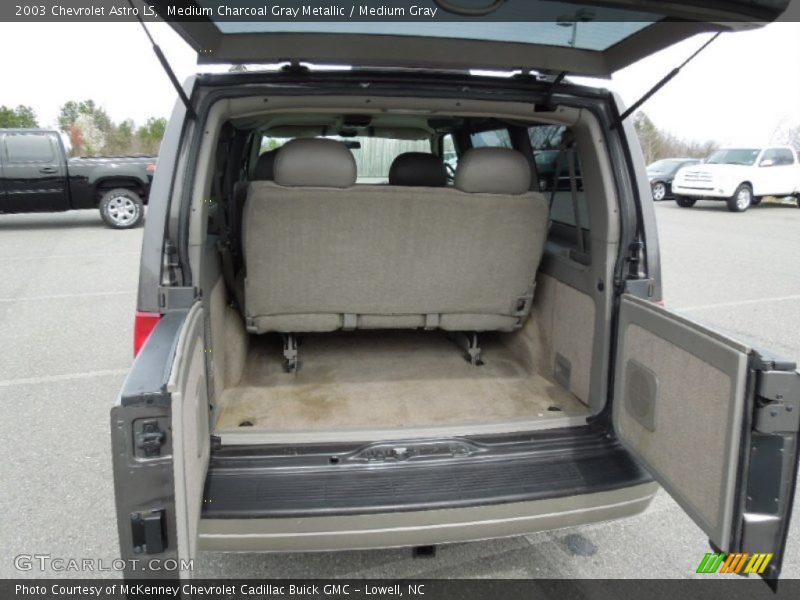 Medium Charcoal Gray Metallic / Medium Gray 2003 Chevrolet Astro LS