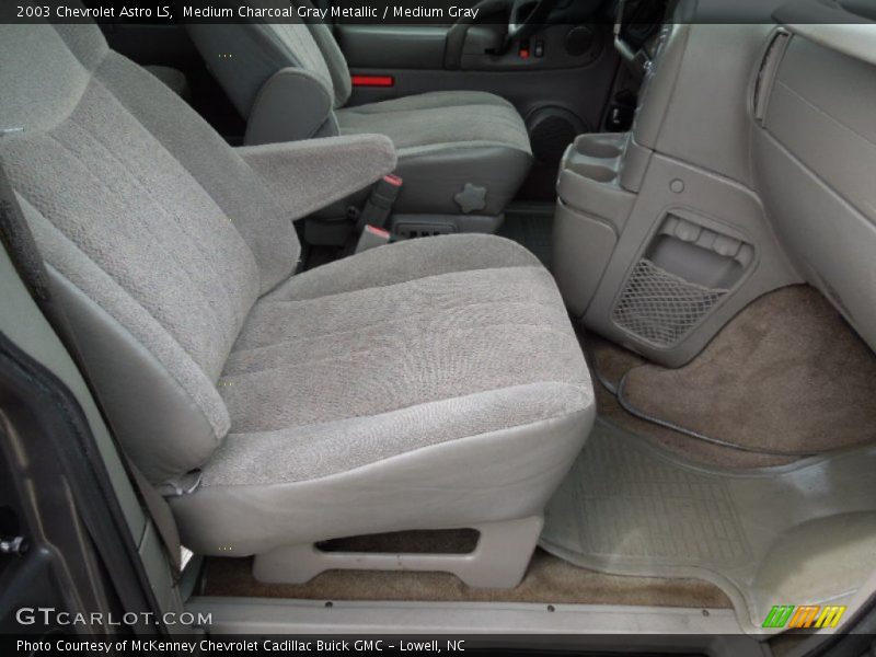 Medium Charcoal Gray Metallic / Medium Gray 2003 Chevrolet Astro LS