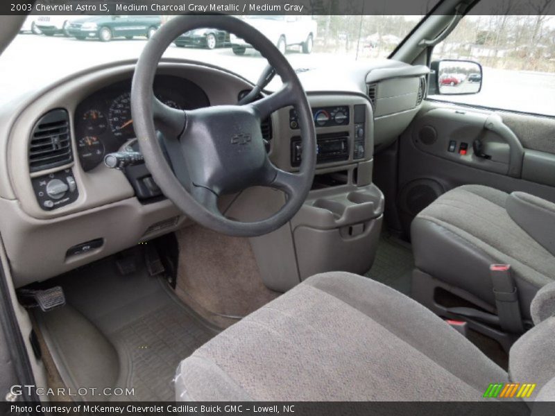 Dashboard of 2003 Astro LS