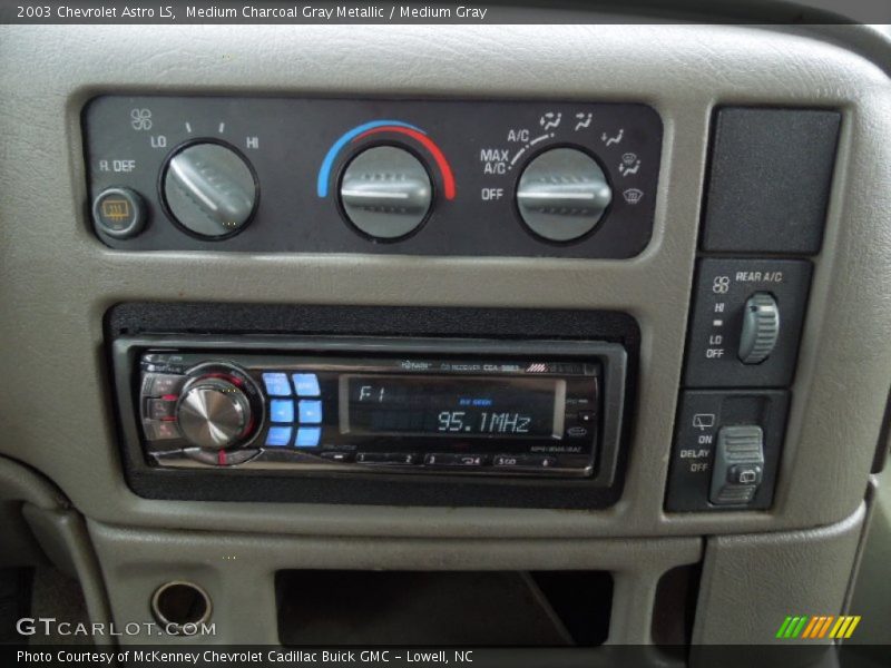 Controls of 2003 Astro LS