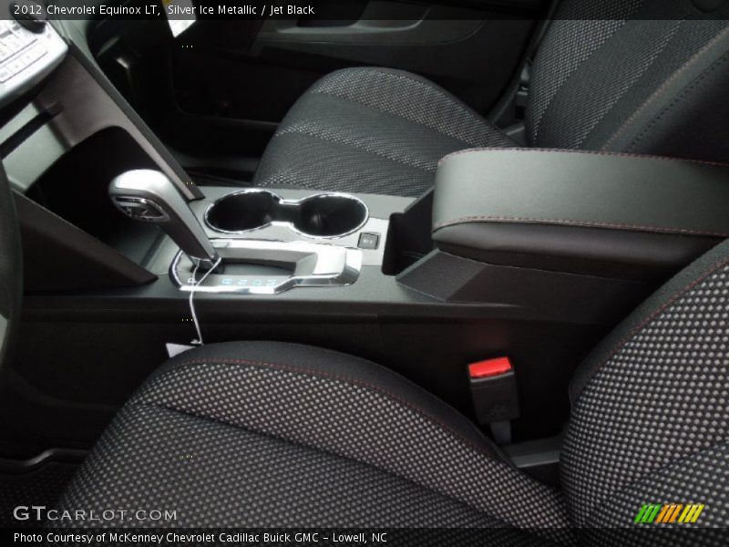 Silver Ice Metallic / Jet Black 2012 Chevrolet Equinox LT