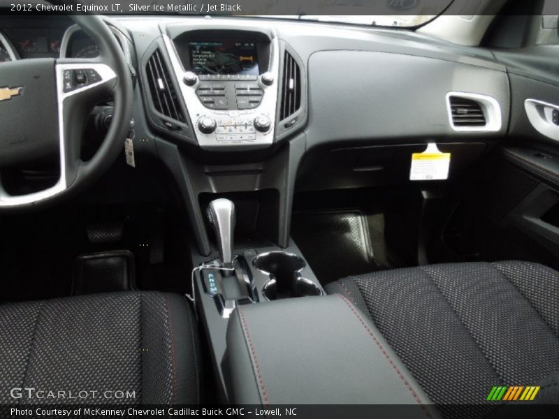 Silver Ice Metallic / Jet Black 2012 Chevrolet Equinox LT