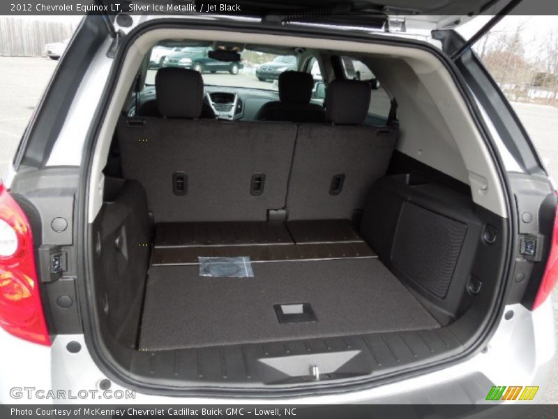 Silver Ice Metallic / Jet Black 2012 Chevrolet Equinox LT