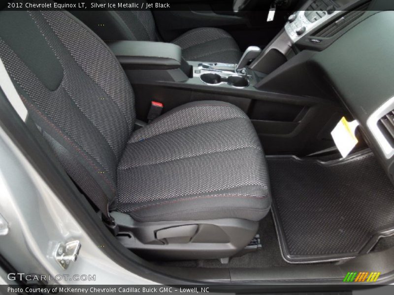 Silver Ice Metallic / Jet Black 2012 Chevrolet Equinox LT