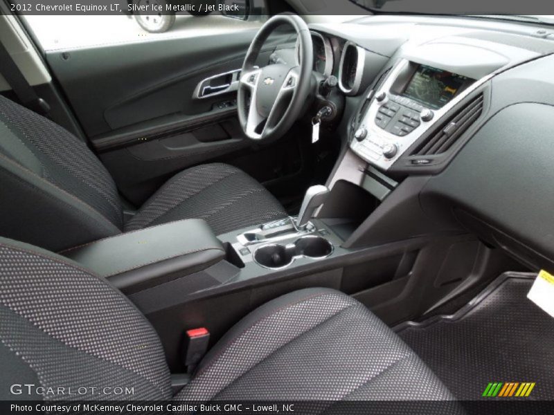 Silver Ice Metallic / Jet Black 2012 Chevrolet Equinox LT