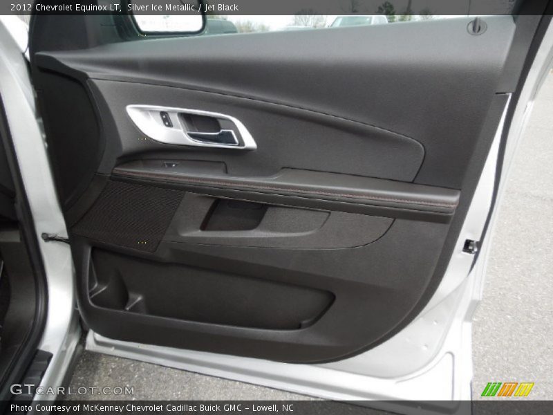 Silver Ice Metallic / Jet Black 2012 Chevrolet Equinox LT