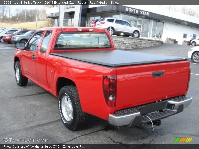 Radiant Red / Medium Pewter 2008 Isuzu i-Series Truck i-290 S Extended Cab