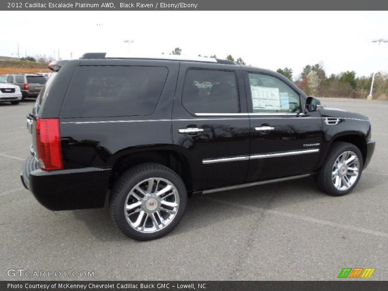  2012 Escalade Platinum AWD Black Raven