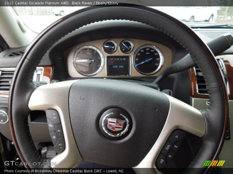  2012 Escalade Platinum AWD Steering Wheel