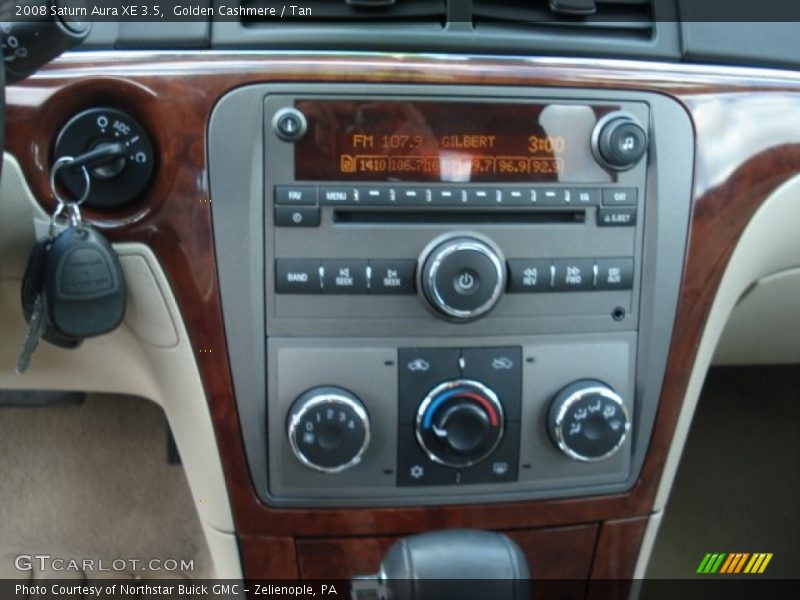 Golden Cashmere / Tan 2008 Saturn Aura XE 3.5