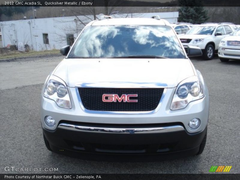Quicksilver Metallic / Ebony 2012 GMC Acadia SL