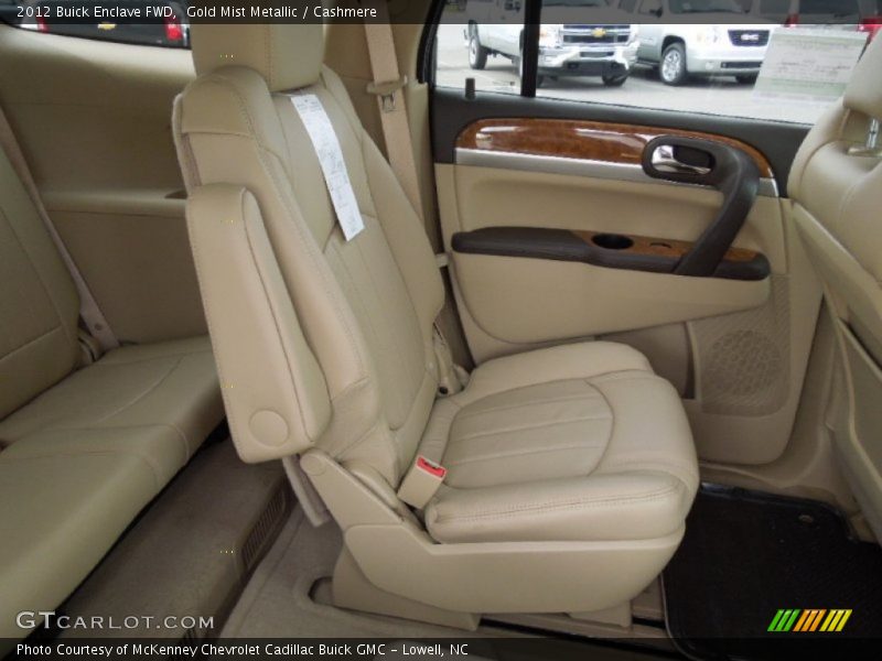 Rear Seat of 2012 Enclave FWD