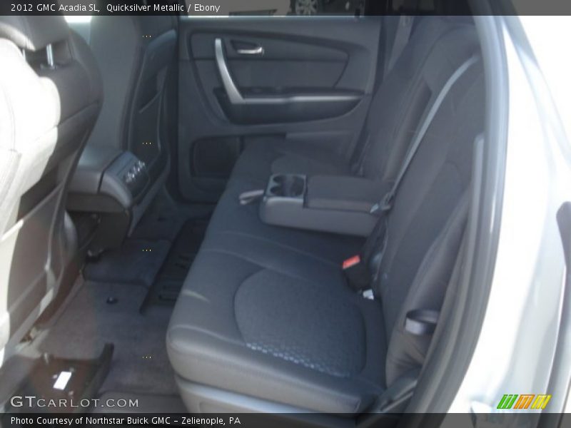 Quicksilver Metallic / Ebony 2012 GMC Acadia SL