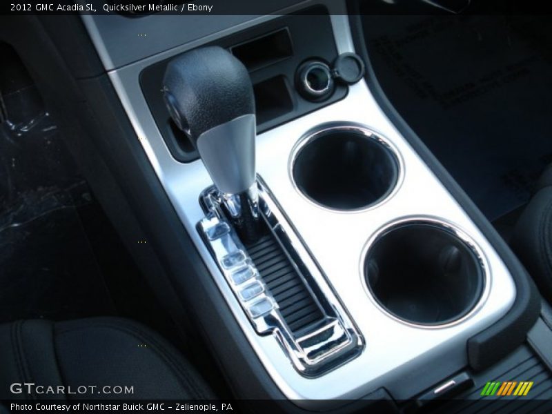 Quicksilver Metallic / Ebony 2012 GMC Acadia SL