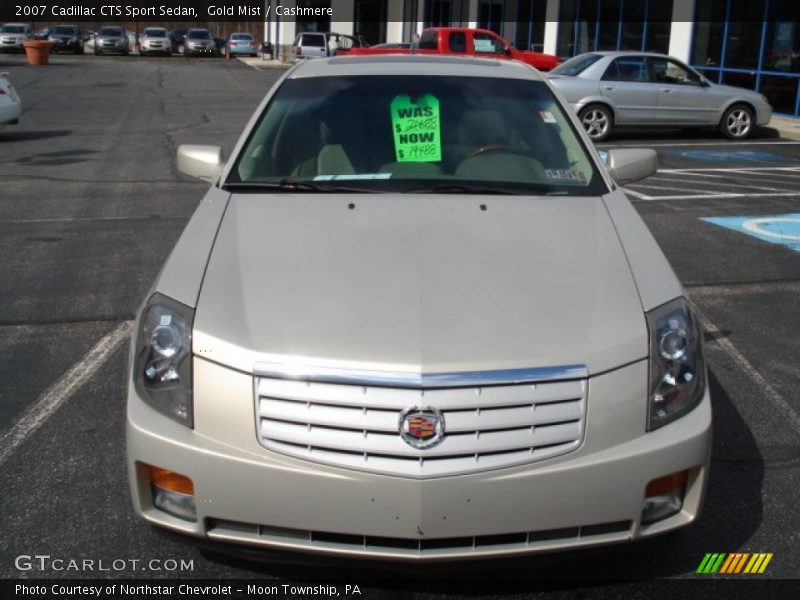 Gold Mist / Cashmere 2007 Cadillac CTS Sport Sedan