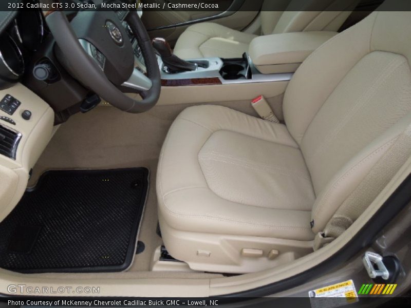 Mocha Steel Metallic / Cashmere/Cocoa 2012 Cadillac CTS 3.0 Sedan