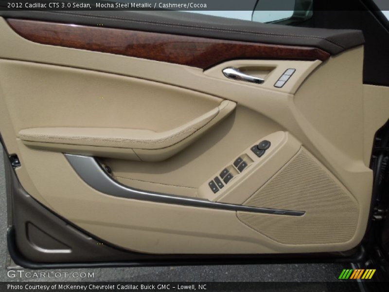 Mocha Steel Metallic / Cashmere/Cocoa 2012 Cadillac CTS 3.0 Sedan