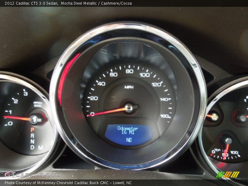 Mocha Steel Metallic / Cashmere/Cocoa 2012 Cadillac CTS 3.0 Sedan