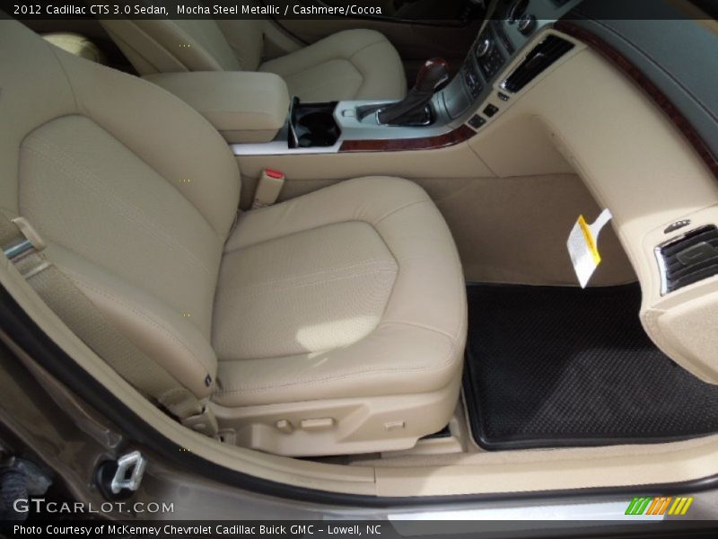 Mocha Steel Metallic / Cashmere/Cocoa 2012 Cadillac CTS 3.0 Sedan