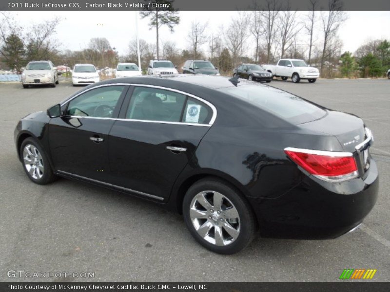 Carbon Black Metallic / Ebony 2011 Buick LaCrosse CXS