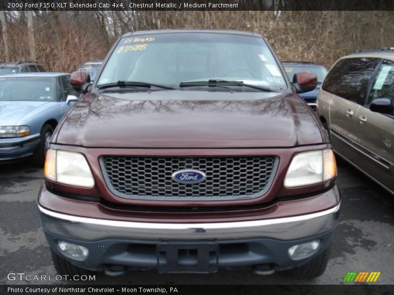 Chestnut Metallic / Medium Parchment 2000 Ford F150 XLT Extended Cab 4x4