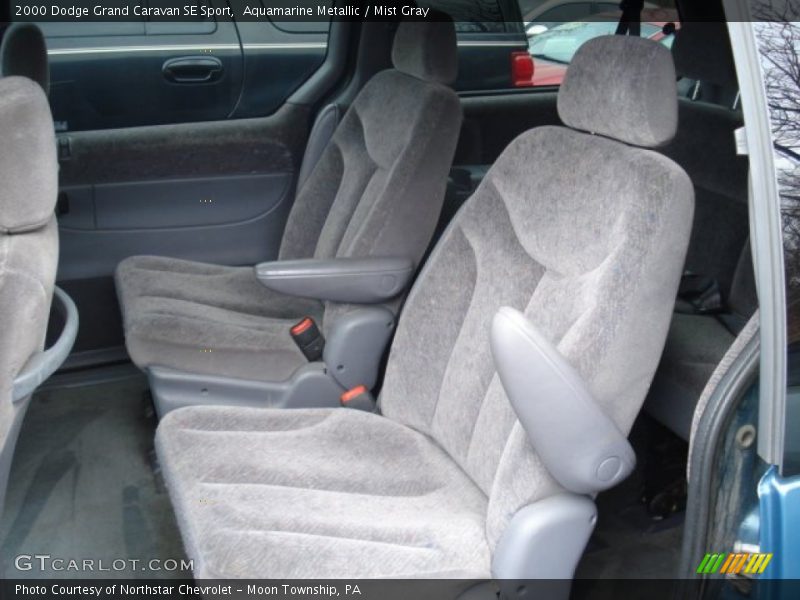Aquamarine Metallic / Mist Gray 2000 Dodge Grand Caravan SE Sport