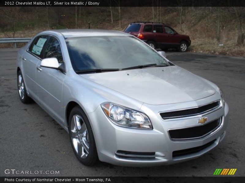 Silver Ice Metallic / Ebony 2012 Chevrolet Malibu LT
