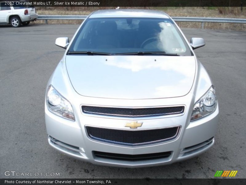 Silver Ice Metallic / Ebony 2012 Chevrolet Malibu LT