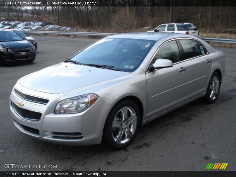Silver Ice Metallic / Ebony 2012 Chevrolet Malibu LT