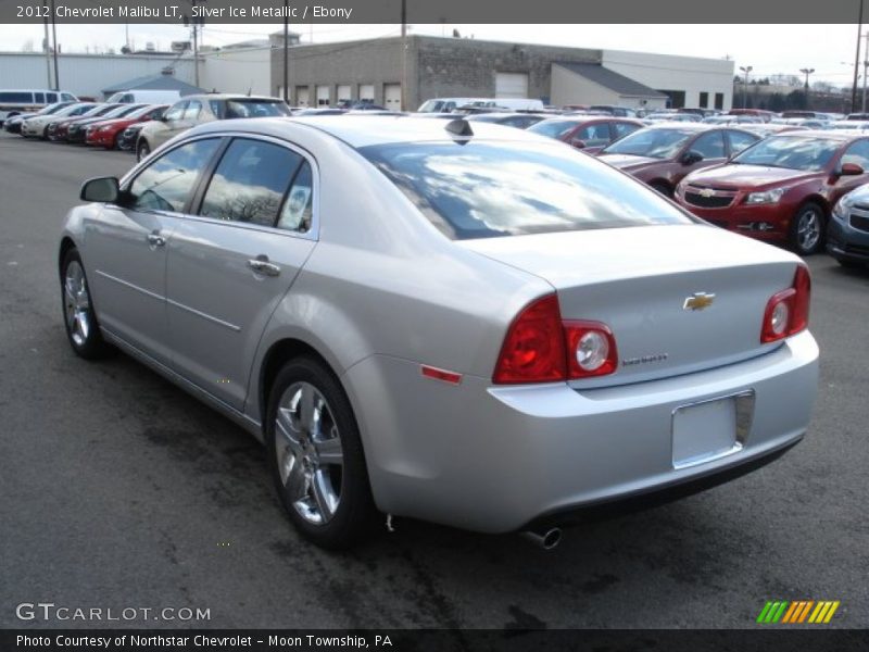 Silver Ice Metallic / Ebony 2012 Chevrolet Malibu LT