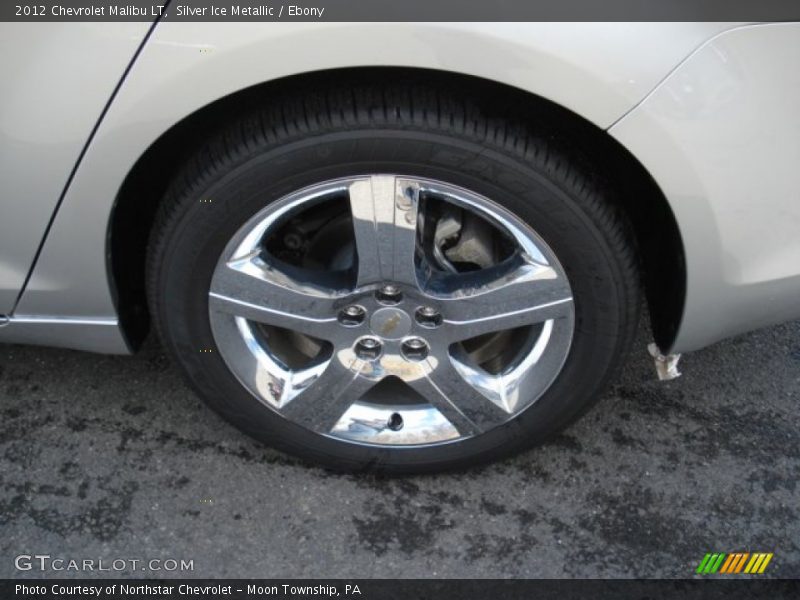 Silver Ice Metallic / Ebony 2012 Chevrolet Malibu LT