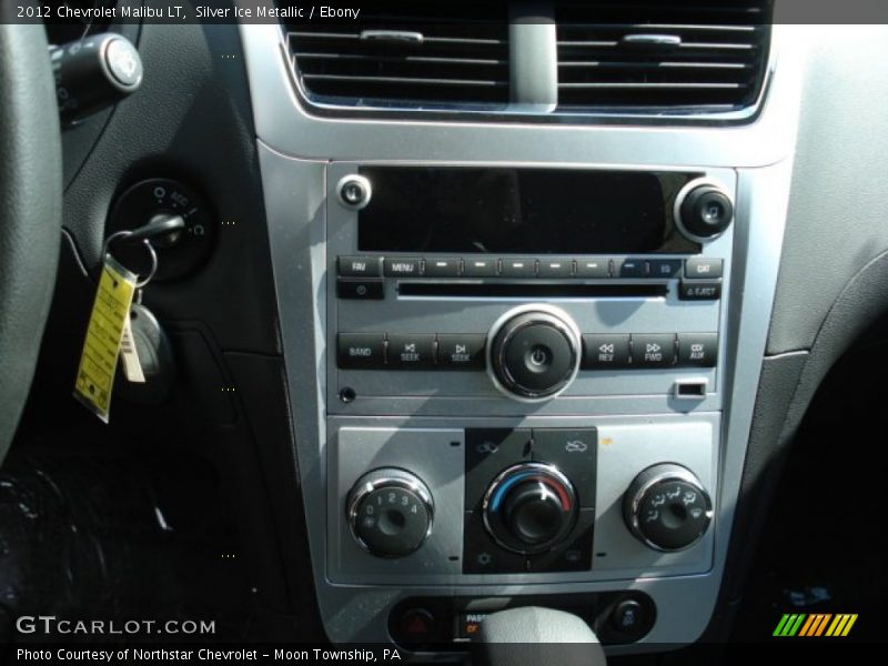 Silver Ice Metallic / Ebony 2012 Chevrolet Malibu LT