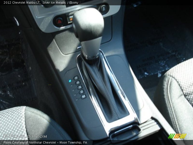 Silver Ice Metallic / Ebony 2012 Chevrolet Malibu LT