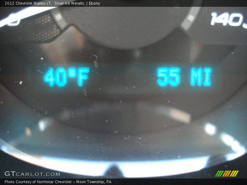 Silver Ice Metallic / Ebony 2012 Chevrolet Malibu LT