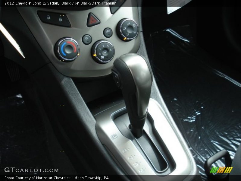 Black / Jet Black/Dark Titanium 2012 Chevrolet Sonic LS Sedan