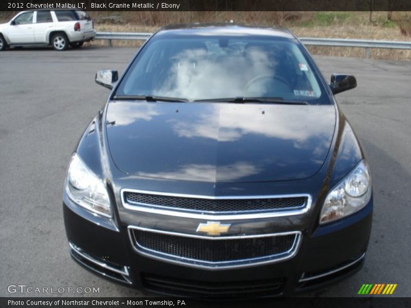 Black Granite Metallic / Ebony 2012 Chevrolet Malibu LT