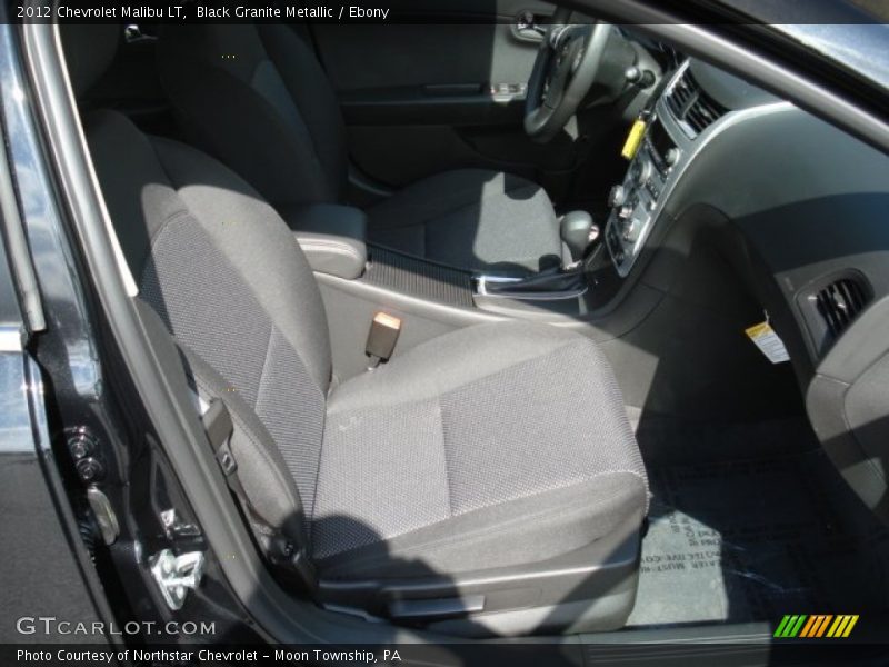 Black Granite Metallic / Ebony 2012 Chevrolet Malibu LT
