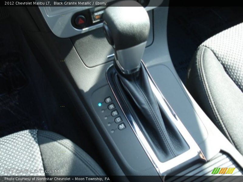 Black Granite Metallic / Ebony 2012 Chevrolet Malibu LT